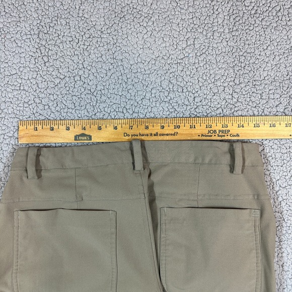 Lululemon Pants Mens 32 Brown ABC Slim Fit Chino Casual Athleisure Outdoor - Picture 8 of 8
